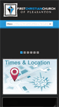 Mobile Screenshot of pleasantonchristian.org